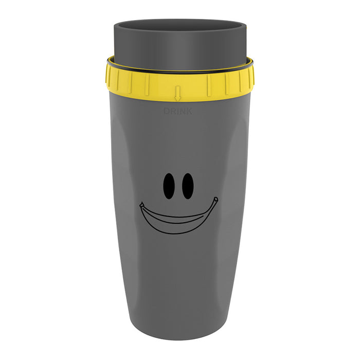 Keine Abdeckung, Twist Cup, tragbarer Reisebecher, doppelte Isolierung