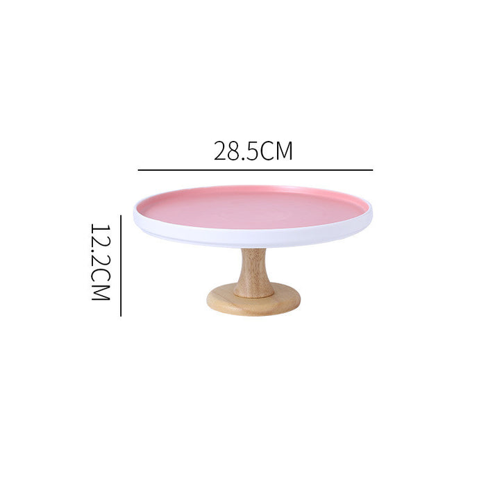 Juego de soporte de exhibición para decoración de mesa de postre y bandeja para pasteles