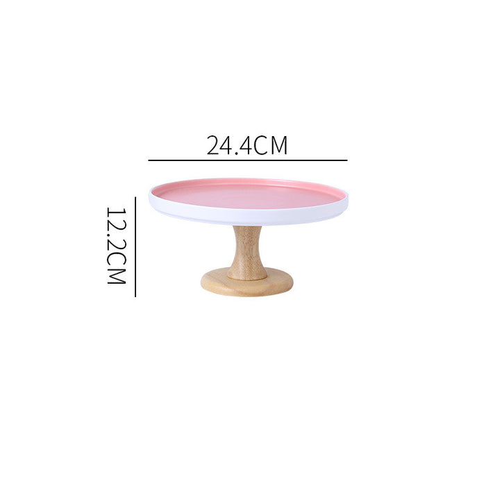 Juego de soporte de exhibición para decoración de mesa de postre y bandeja para pasteles