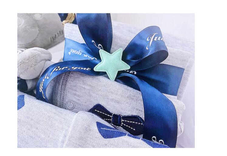 Conjunto de ropa para bebé recién nacido, caja de regalo, otoño e invierno