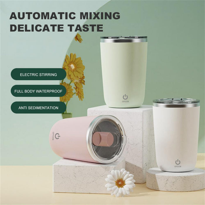 350 ml automatischer, selbstrührender Becher für Kaffee, Milch, Saft