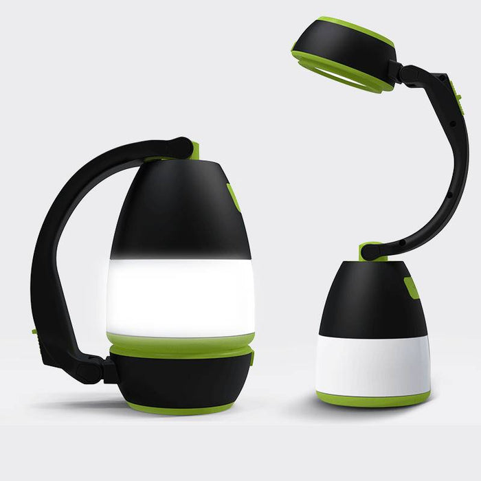 Lampada da tavolo multifunzionale 3 in1 Lampada da tenda a LED tre in uno Luce notturna per auto Torcia di emergenza pieghevole