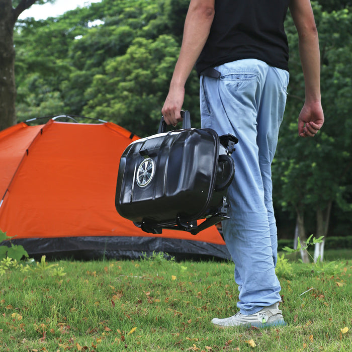 Estufa de escritorio portátil para acampar al aire libre