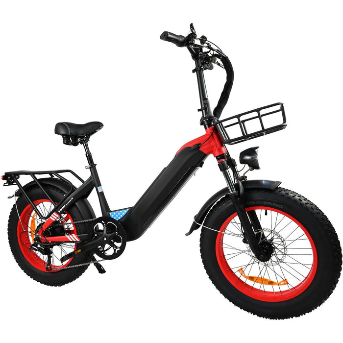 Bicicleta eléctrica para adultos, moto de nieve de 20 x 4 pulgadas, bicicleta con neumáticos gruesos, bicicleta eléctrica con motor de 500 W, bicicleta eléctrica de montaña de 25 mph