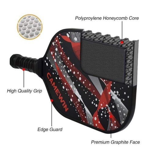New Carbon Fiber PEAK Racket PP Durable