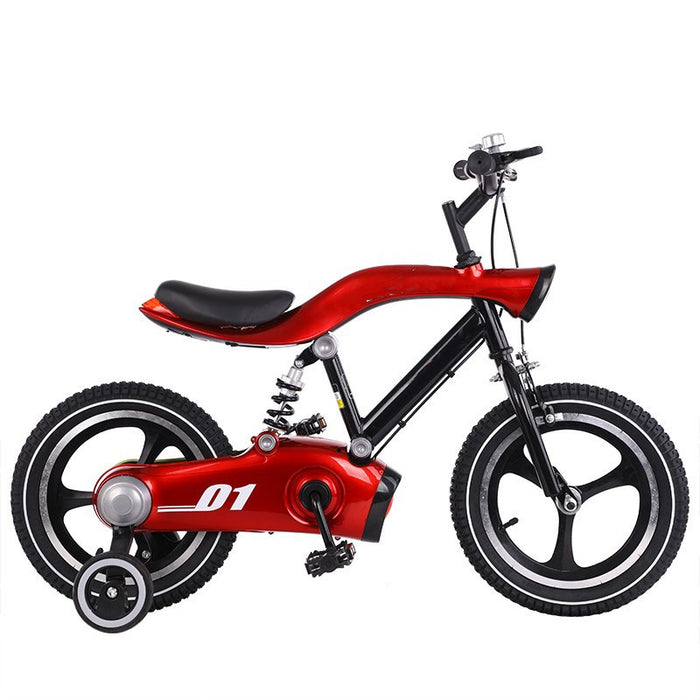 Bicicleta para niños de acero con alto contenido de carbono con pedal de luz musical