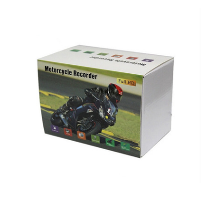 Grabadora de conducción de motocicleta locomotora 1080P, grabadora de conducción de doble lente impermeable delantera y trasera de tipo dividido