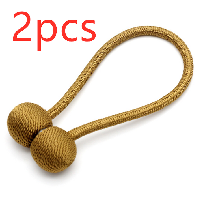 Imanes enganchados para dormitorio, correas de almacenamiento de encaje sin perforaciones, cortinas con hebillas magnéticas, clips fijos