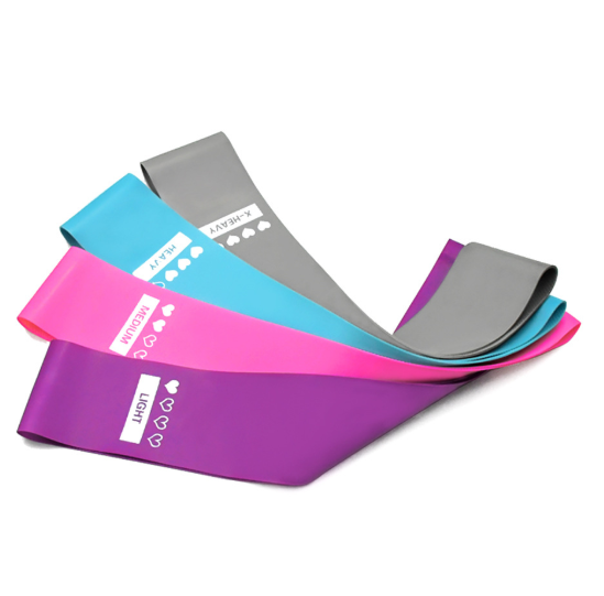 Widerstandsbänder, die das elastische Booty-Sport-Bodybuilding-Gummiband für das Fitnessstudio abdichten