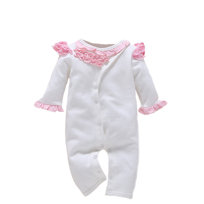 Bebé de un año viste mono mameluco de ropa de bebé recién nacido