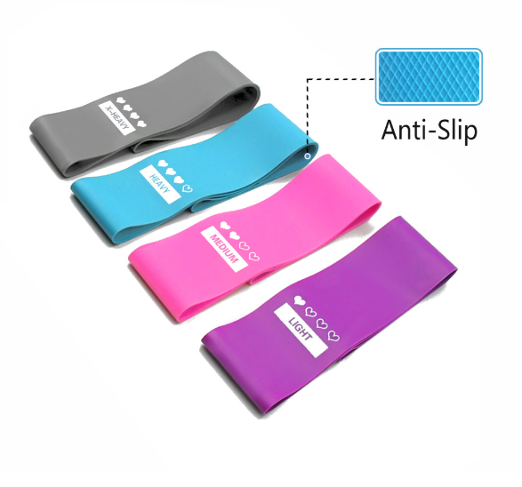 Widerstandsbänder, die das elastische Booty-Sport-Bodybuilding-Gummiband für das Fitnessstudio abdichten
