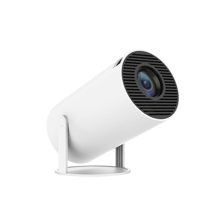 Portable Projector Mini Straight Projector 180 Degrees Projection Angle Automatic Focus Home Video Projector