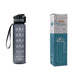 1-Liter-Tritan-Wasserflasche mit Time-Marker-Bounce-Abdeckung