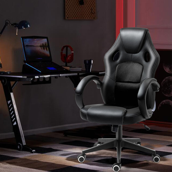 Silla giratoria con elevación para juegos de oficina en casa
