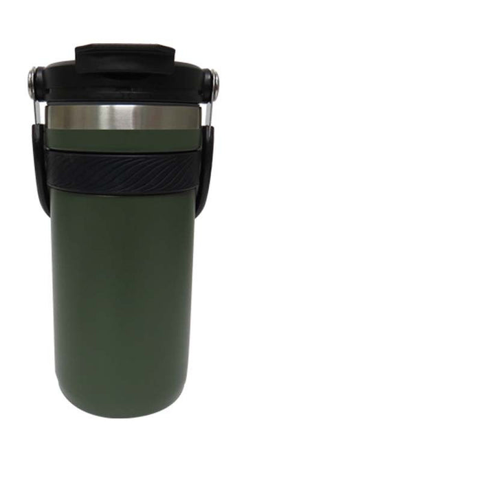 Taza de vacío de acero inoxidable 304 con diseño de boca doble para beber