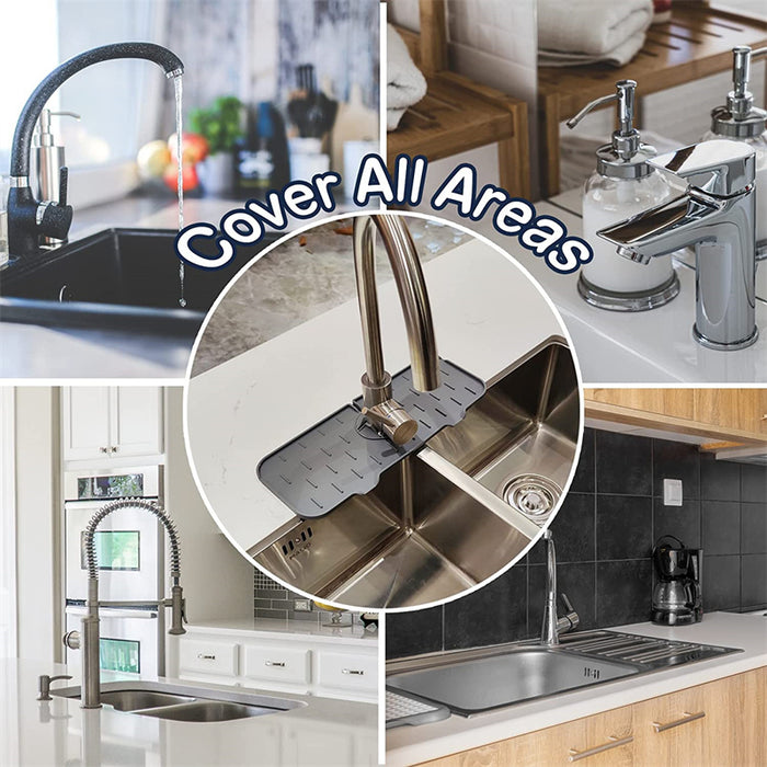 Küche Silikon Wasserhahn absorbierende Matte für Waschbecken Spritzschutz - Arbeitsplatte Schutz für Bad und Küche