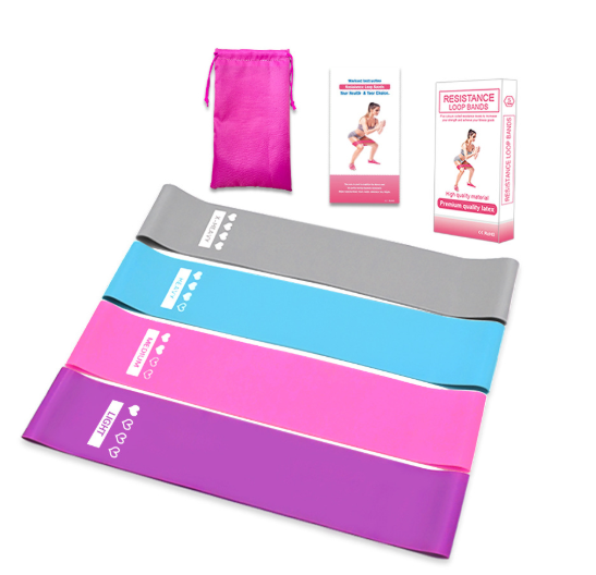 Widerstandsbänder, die das elastische Booty-Sport-Bodybuilding-Gummiband für das Fitnessstudio abdichten