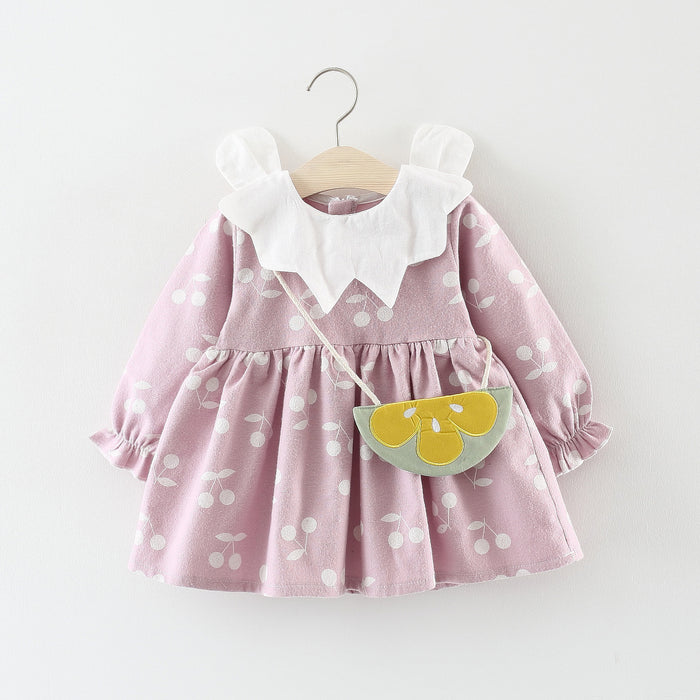 Conjunto de ropa de niña de primavera