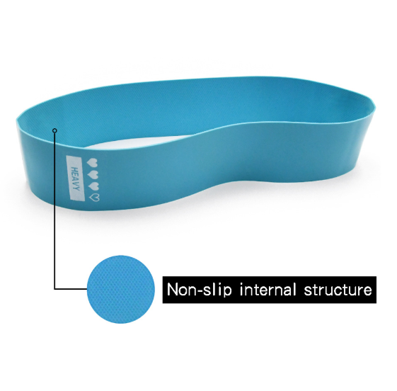 Widerstandsbänder, die das elastische Booty-Sport-Bodybuilding-Gummiband für das Fitnessstudio abdichten
