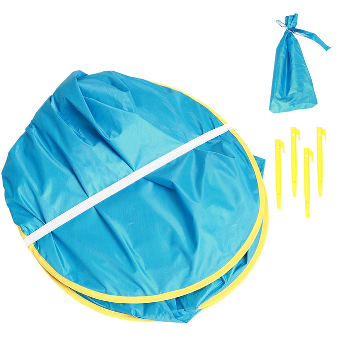 Tenda da spiaggia per bambini Tenda da campeggio per bambini Facile da piegare Tenda da sole impermeabile con protezione UV