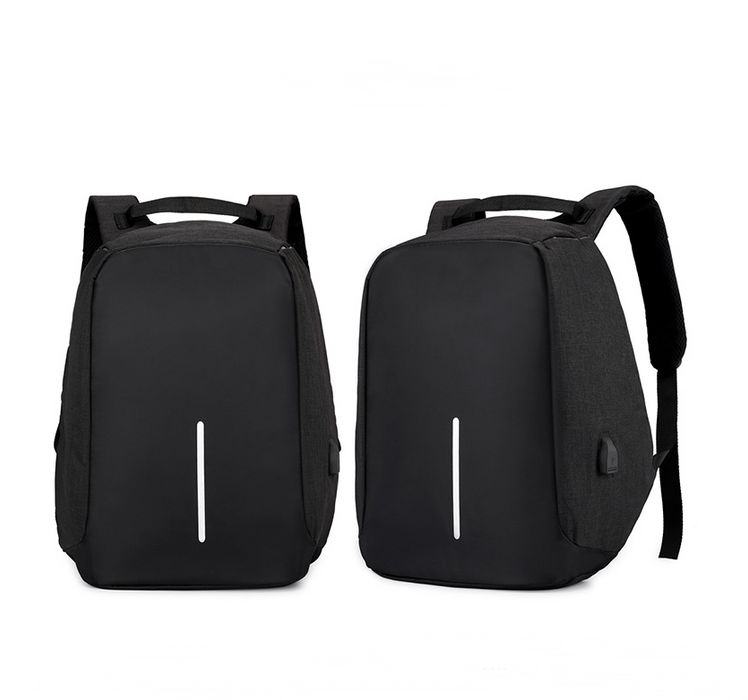 Mochila multifuncional resistente al agua con carga USB para ordenador portátil