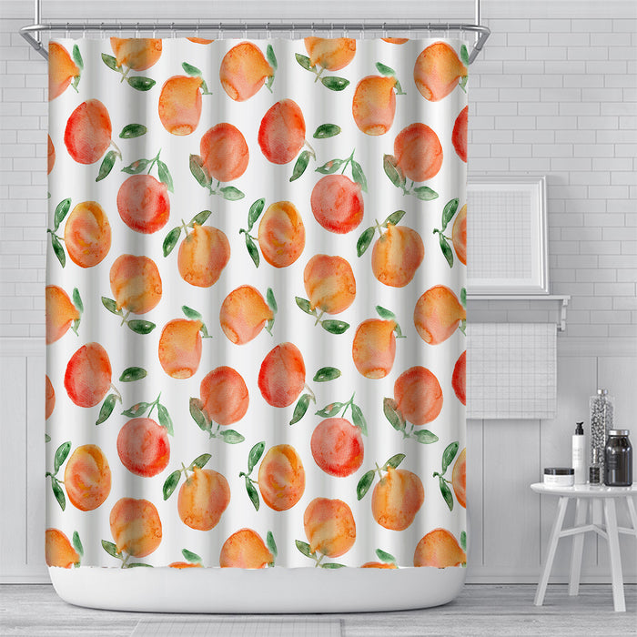 Tenda da bagno con stampa digitale personalizzata senza punzonatura impermeabile e antimuffa
