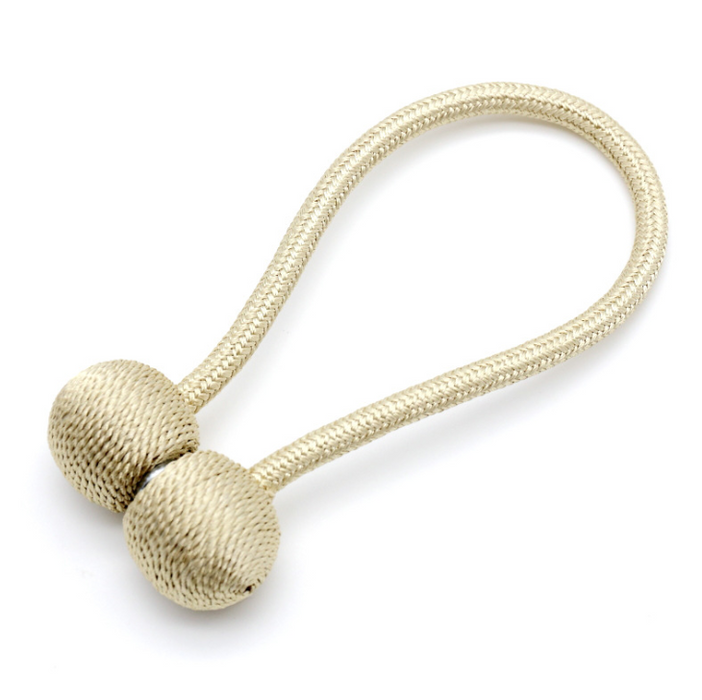 Imanes enganchados para dormitorio, correas de almacenamiento de encaje sin perforaciones, cortinas con hebillas magnéticas, clips fijos