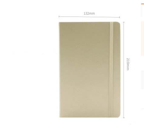 Cuaderno A5 de tapa dura de PU táctil