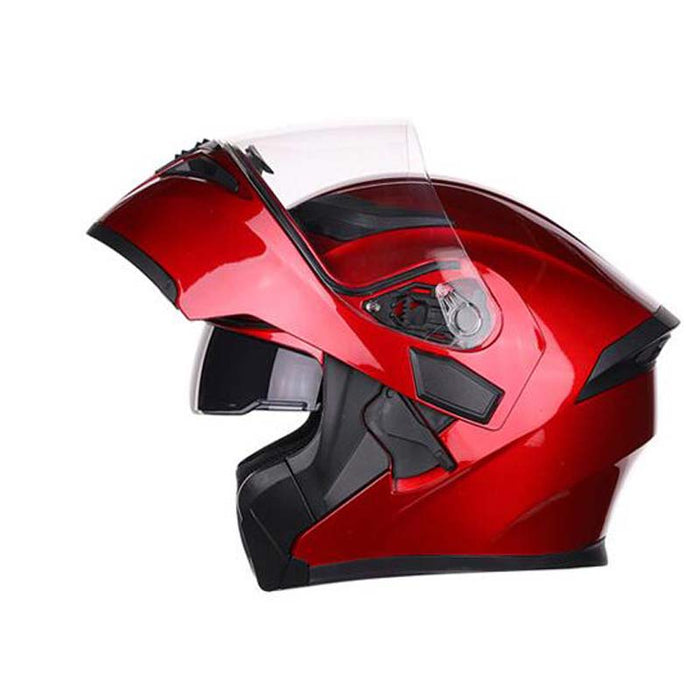 Casco de carreras de motos de cubierta completa de seguridad de moda