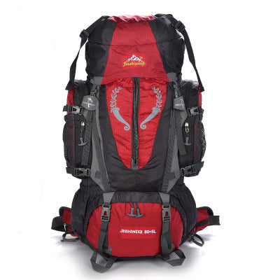 Pacchetto professionale per alpinismo Zaino da esterno 80L85L Borsa per tende da viaggio per escursionismo all'aperto da campeggio