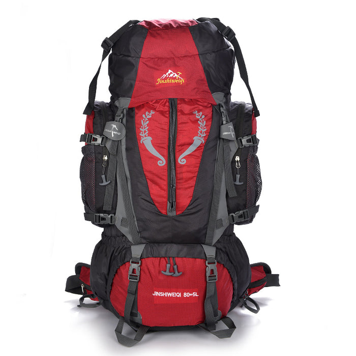 Pacchetto professionale per alpinismo Zaino da esterno 80L85L Borsa per tende da viaggio per escursionismo all'aperto da campeggio