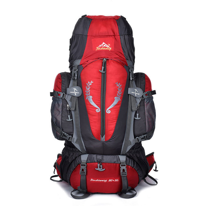 Pacchetto professionale per alpinismo Zaino da esterno 80L85L Borsa per tende da viaggio per escursionismo all'aperto da campeggio