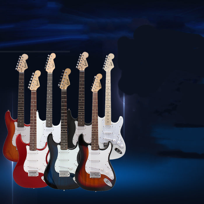 Paquete de guitarra eléctrica ST38 para práctica principiante