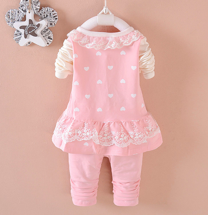 Conjuntos de ropa para niñas BibiCola, chándales para niños, camisetas para niños, pantalones, chándales de 2 uds, ropa para niñas, conjunto de ropa para niñas