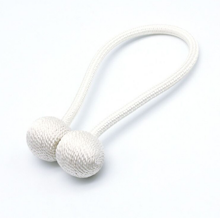 Imanes enganchados para dormitorio, correas de almacenamiento de encaje sin perforaciones, cortinas con hebillas magnéticas, clips fijos
