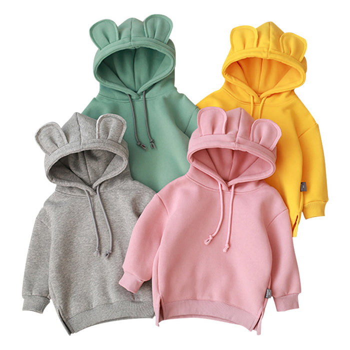 Sudaderas con capucha de dibujos animados para bebés y niños pequeños
