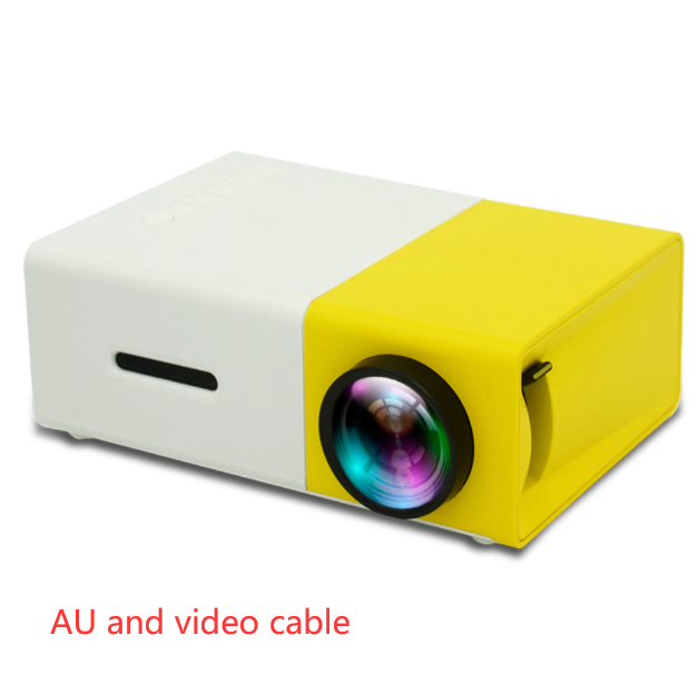 Proiettore portatile 3D Hd Led Home Theater Cinema Proiettore audio USB compatibile HDMI Mini proiettore Yg300