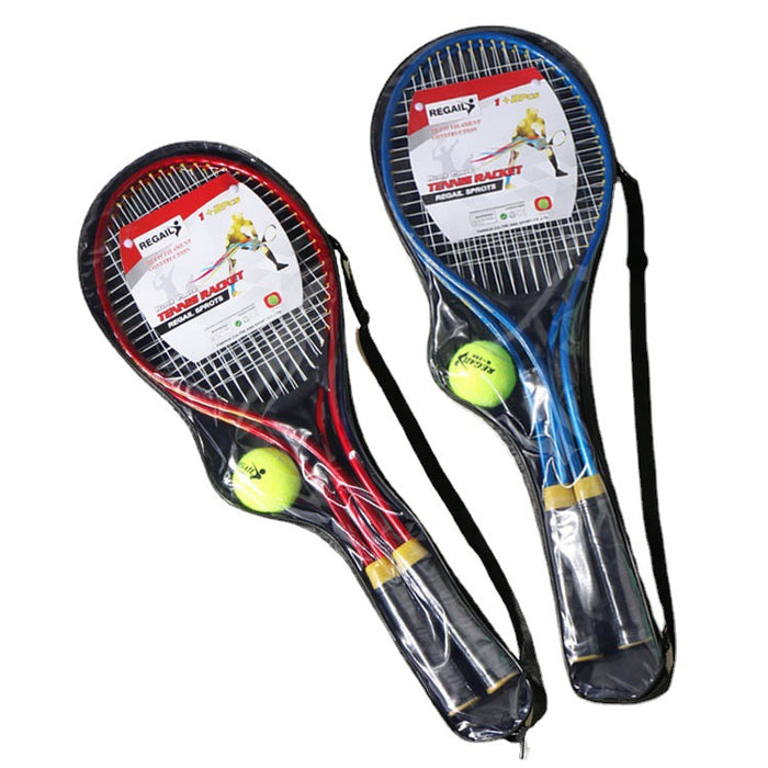 Deux ensembles de raquettes de tennis pour enfants de 24 pouces pour l'entraînement des jeunes