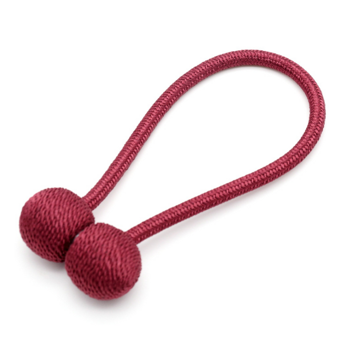 Imanes enganchados para dormitorio, correas de almacenamiento de encaje sin perforaciones, cortinas con hebillas magnéticas, clips fijos