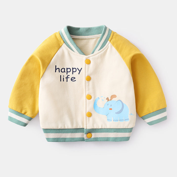 Chaqueta de bebé Ropa de primavera y otoño, Chaqueta para niños pequeños, Ropa para niños