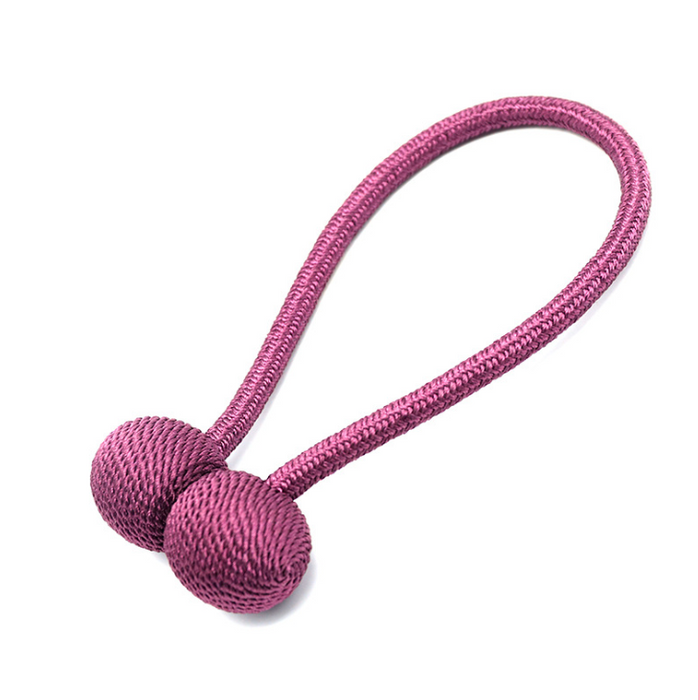 Imanes enganchados para dormitorio, correas de almacenamiento de encaje sin perforaciones, cortinas con hebillas magnéticas, clips fijos