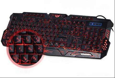 Clavier luminescent