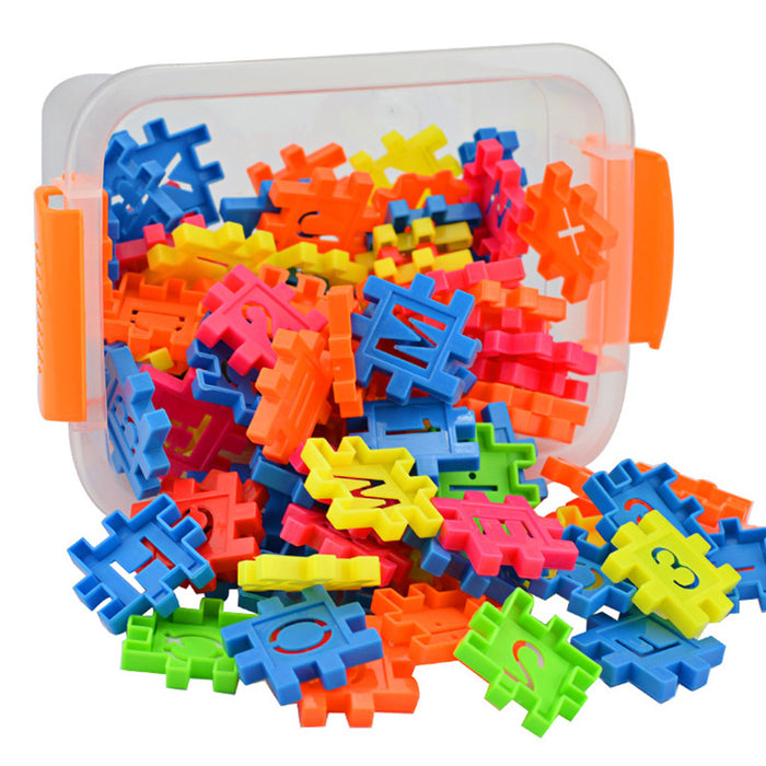 Juego de 110 Uds DIY Lepin bloques de construcción bebés niños y niñas bloques 3D divertidos juguetes educativos mosaicos para niños juguetes de bloques