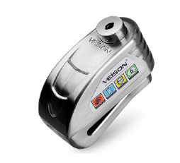 Cerradura de freno de disco de bicicleta, cerradura de alarma de coche eléctrico para motocicleta