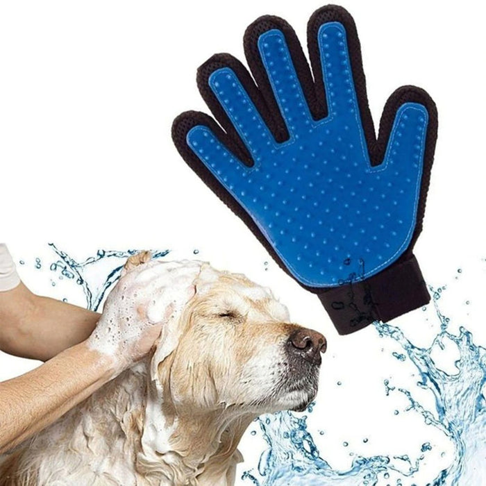 Katzenpflegehandschuh für Katzen, Wollhandschuh, Tierhaar-Enthaarungsbürste, Kamm