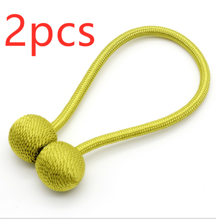 Imanes enganchados para dormitorio, correas de almacenamiento de encaje sin perforaciones, cortinas con hebillas magnéticas, clips fijos