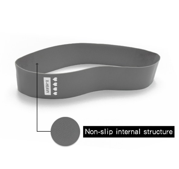 Widerstandsbänder, die das elastische Booty-Sport-Bodybuilding-Gummiband für das Fitnessstudio abdichten