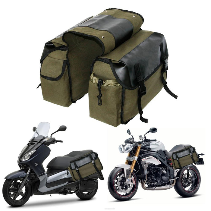 Bolsa de almacenamiento para asiento trasero de equipo de bicicleta y motocicleta para ciclismo