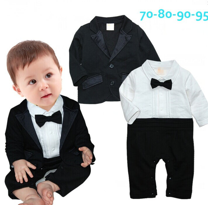 Traje bebe niño caballero manga larga