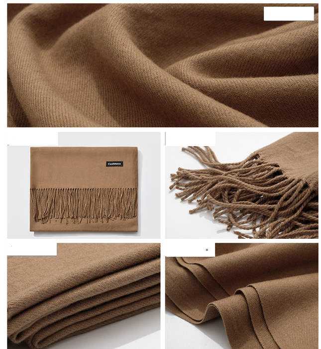 Neue Damen Winter-Schal Monochrome Kaschmir Vielfalt Warm Klassische Schal